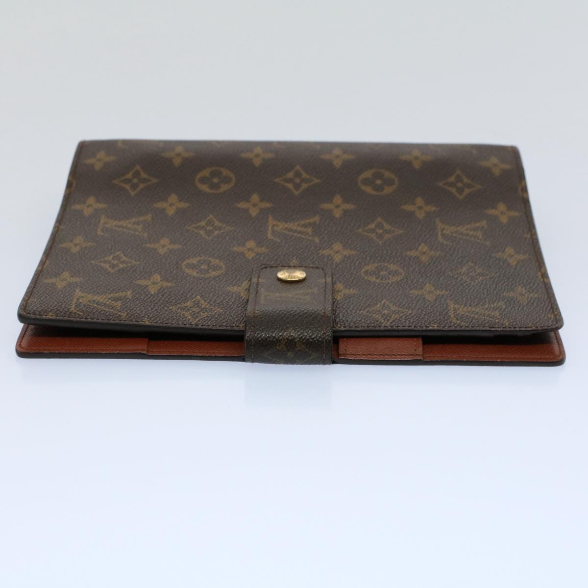 LOUIS VUITTON Monogram Agenda GM Day Planner Cover R20006 LV hk869