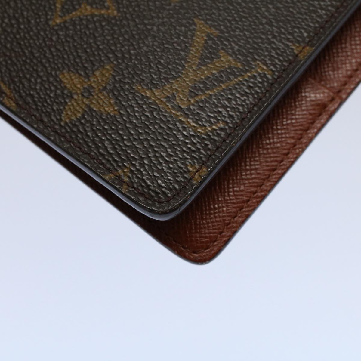 LOUIS VUITTON Monogram Agenda GM Day Planner Cover R20006 LV hk869