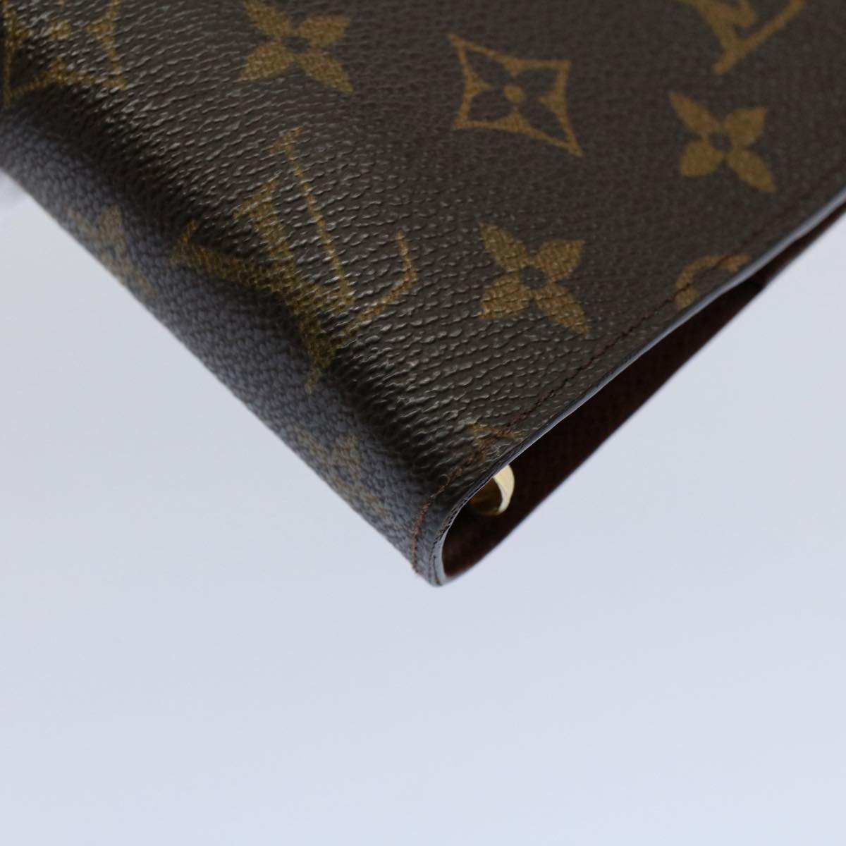 LOUIS VUITTON Monogram Agenda GM Day Planner Cover R20006 LV hk869