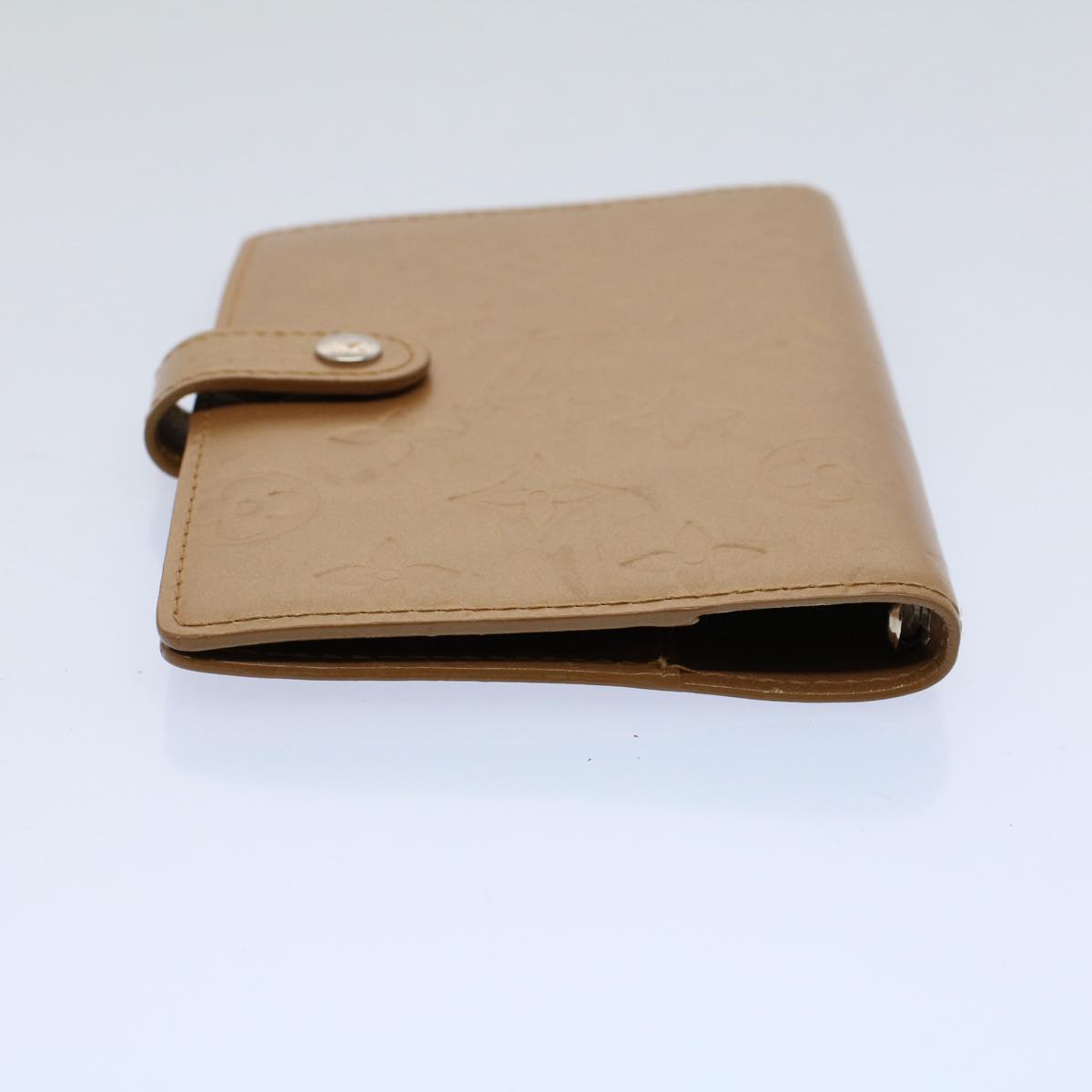 LOUIS VUITTON Monogram Mat Agenda PM Day Planner Cover Amble R20934 hk872
