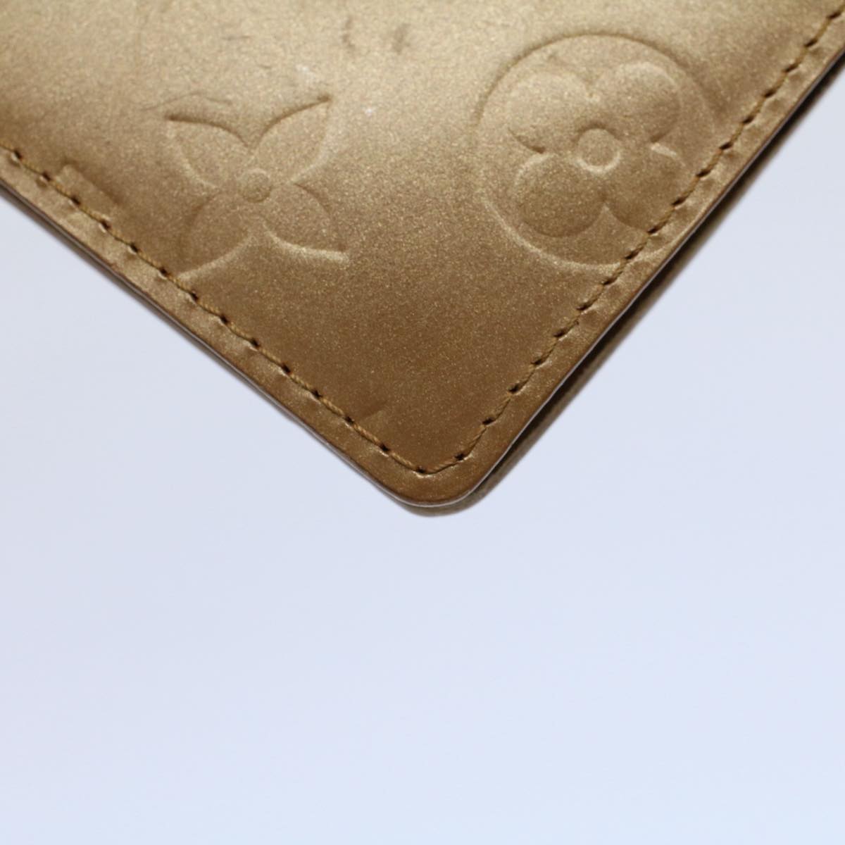 LOUIS VUITTON Monogram Mat Agenda PM Day Planner Cover Amble R20934 hk872