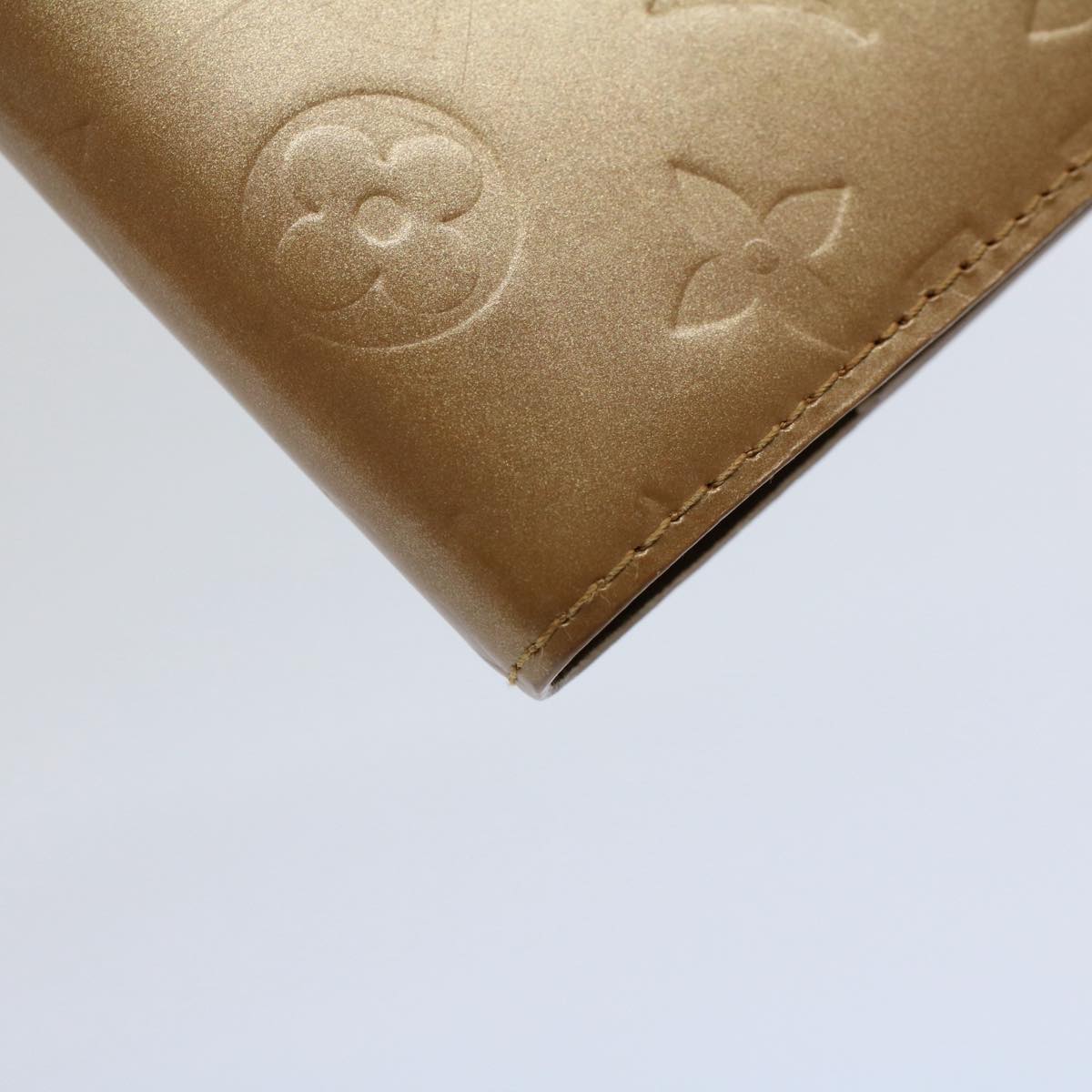 LOUIS VUITTON Monogram Mat Agenda PM Day Planner Cover Amble R20934 hk872