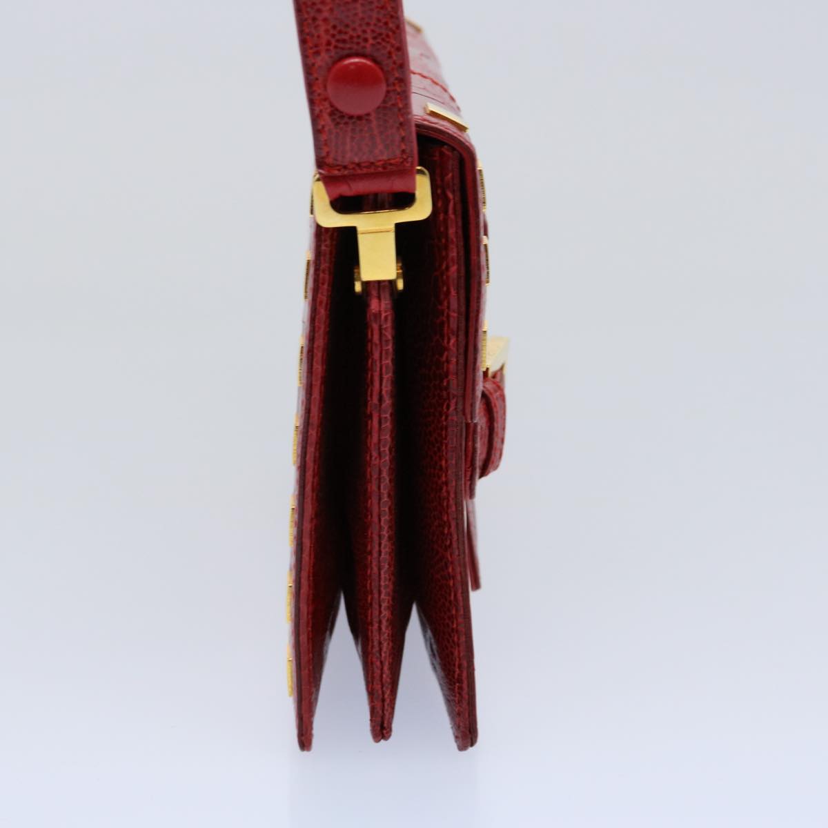 Luxury FendiShoulder Bag Leather Redhk920