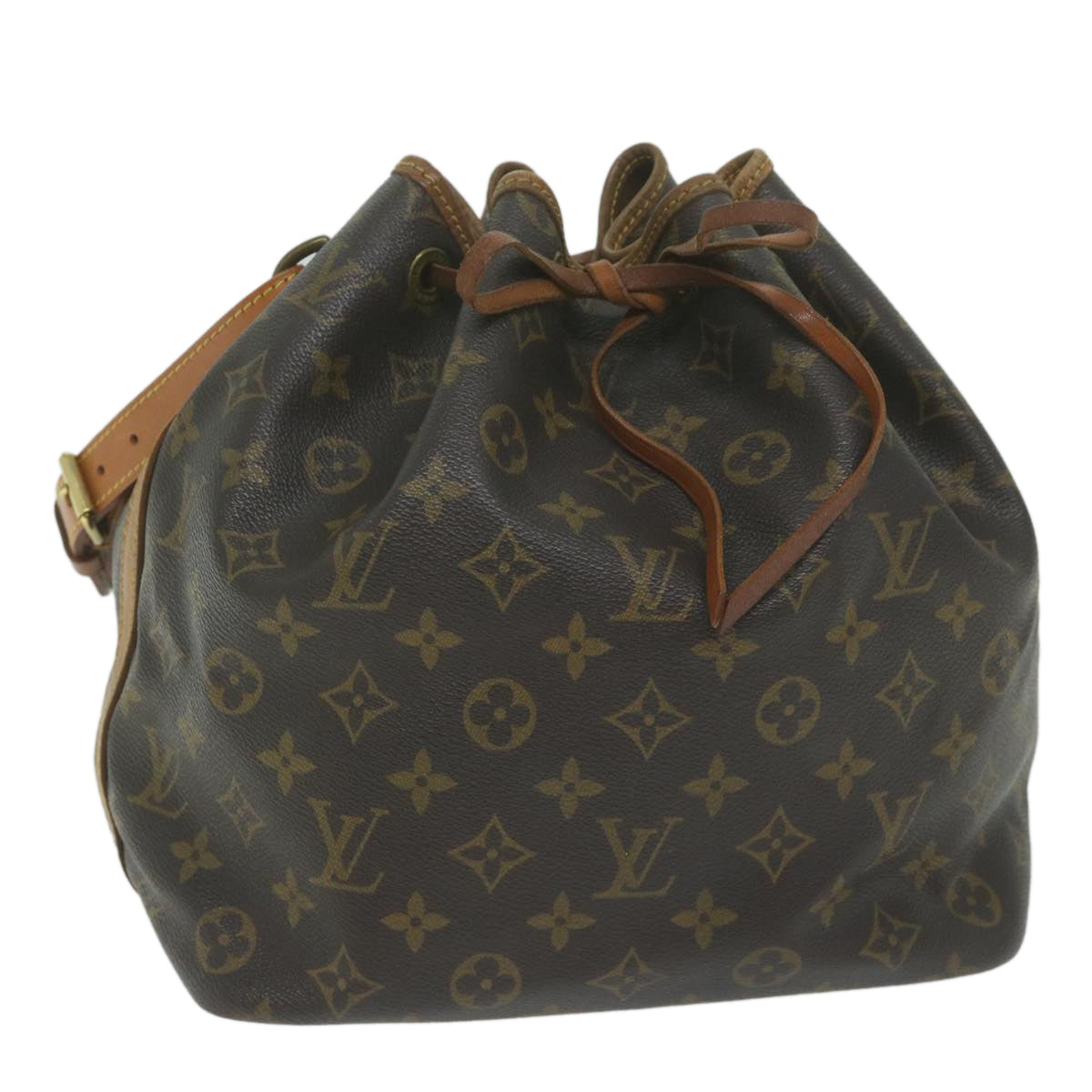 LOUIS VUITTON Monogram Petit Noe Shoulder Bag M42226 LV hk986