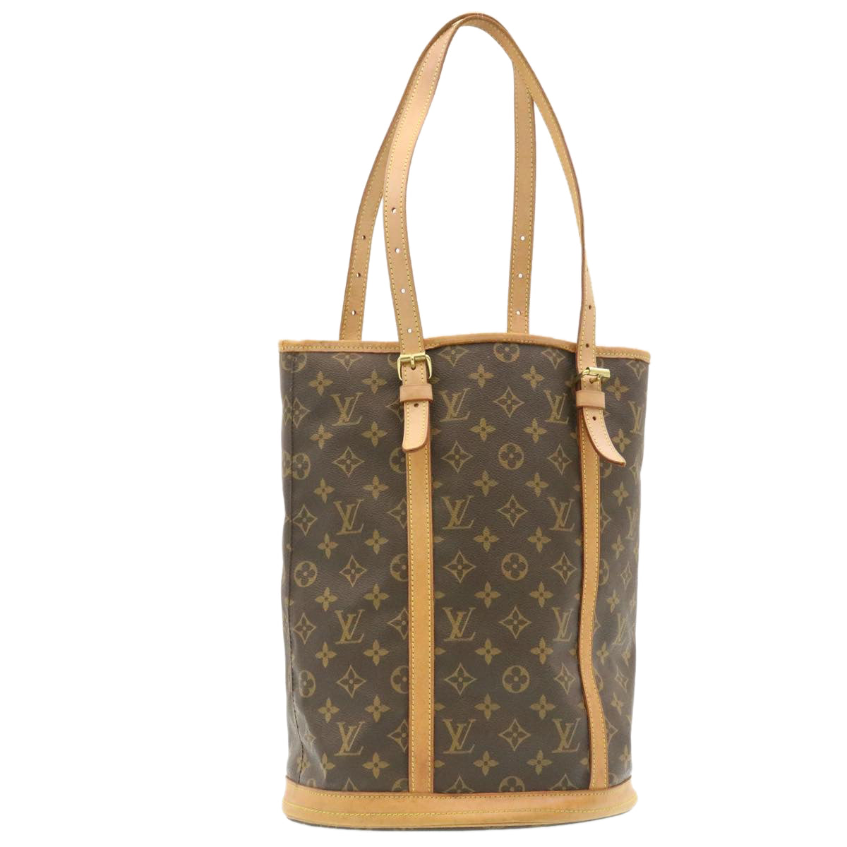 LOUIS VUITTON Monogram Bucket GM Shoulder Bag M42236 LV hs011