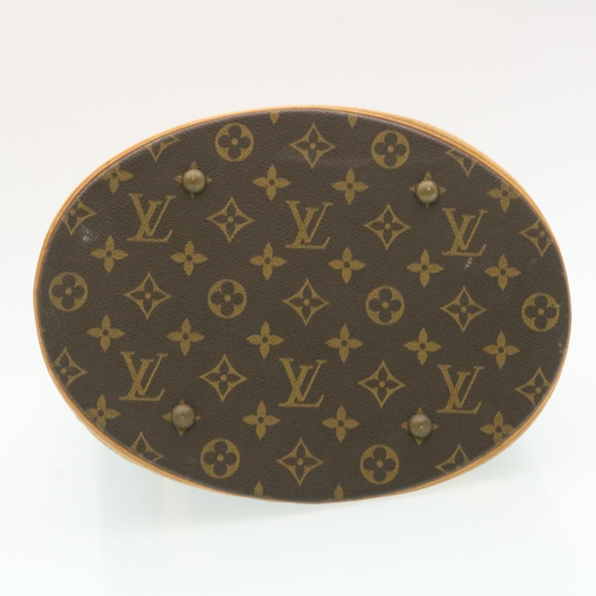 LOUIS VUITTON Monogram Bucket GM Shoulder Bag M42236 LV hs011