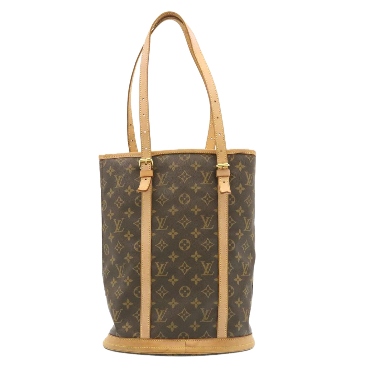 LOUIS VUITTON Monogram Bucket GM Shoulder Bag M42236 LV hs011