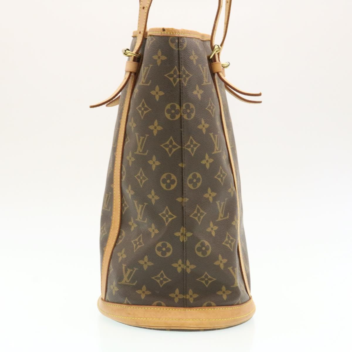LOUIS VUITTON Monogram Bucket GM Shoulder Bag M42236 LV hs011
