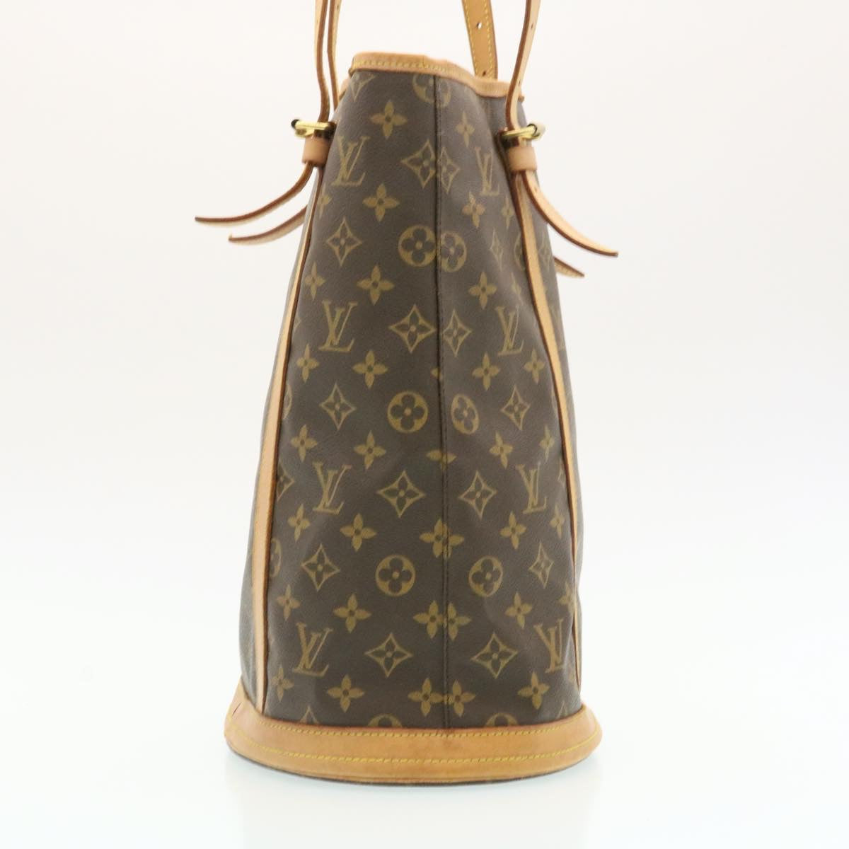 LOUIS VUITTON Monogram Bucket GM Shoulder Bag M42236 LV hs011