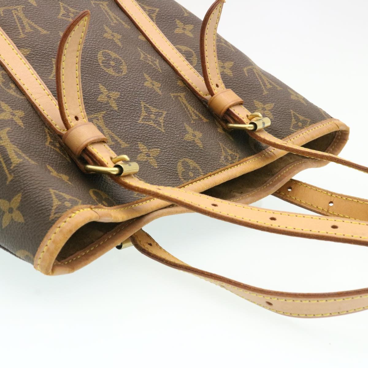 LOUIS VUITTON Monogram Bucket GM Shoulder Bag M42236 LV hs011
