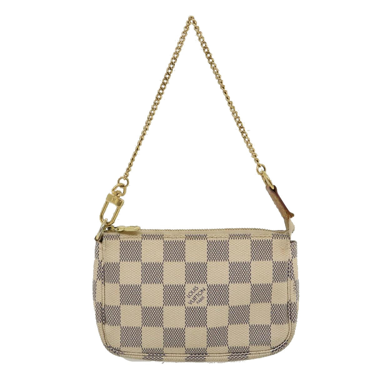 LOUIS VUITTON Damier Azur Mini Pochette Accessoires Pouch N58010 LV  hs1013