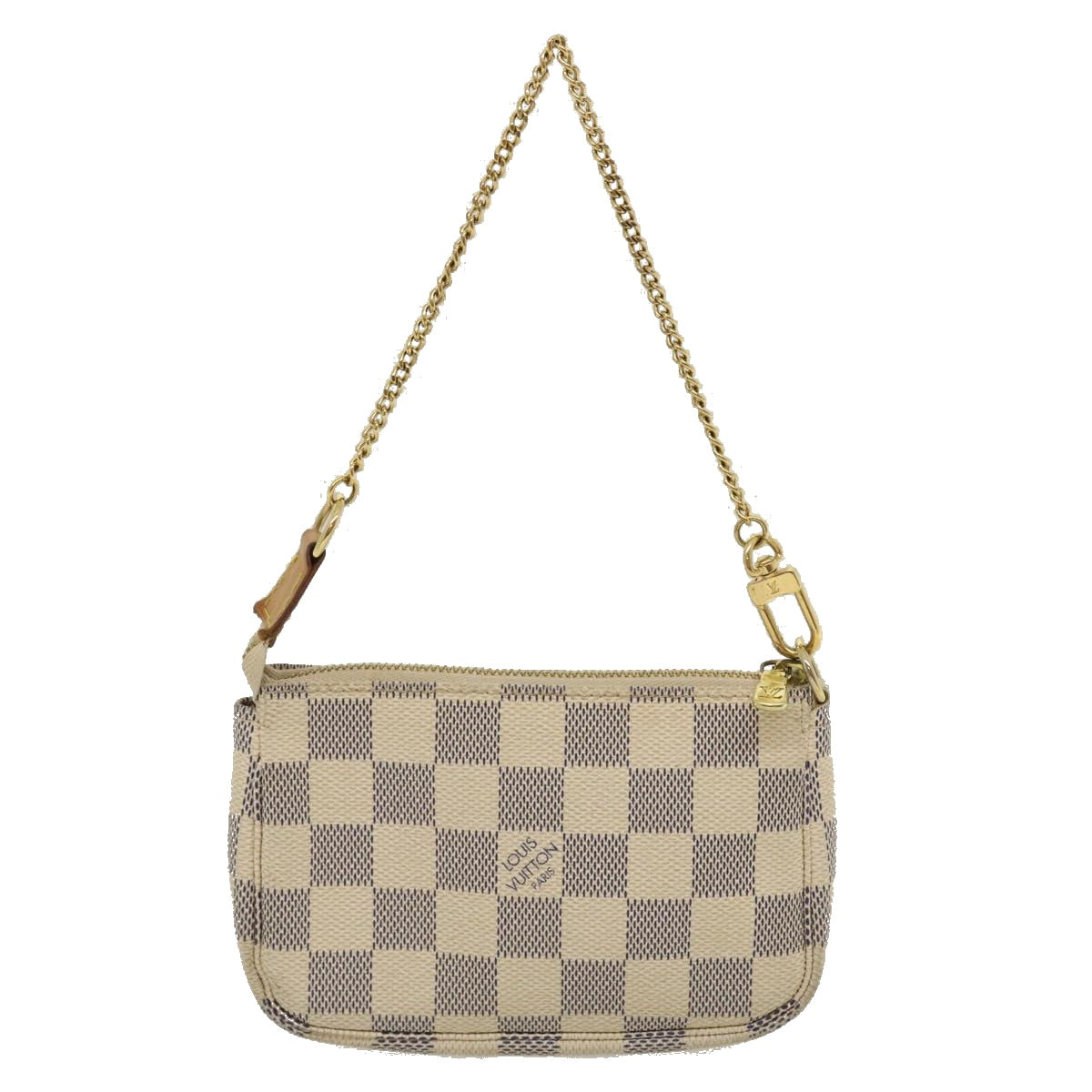 LOUIS VUITTON Damier Azur Mini Pochette Accessoires Pouch N58010 LV  hs1013