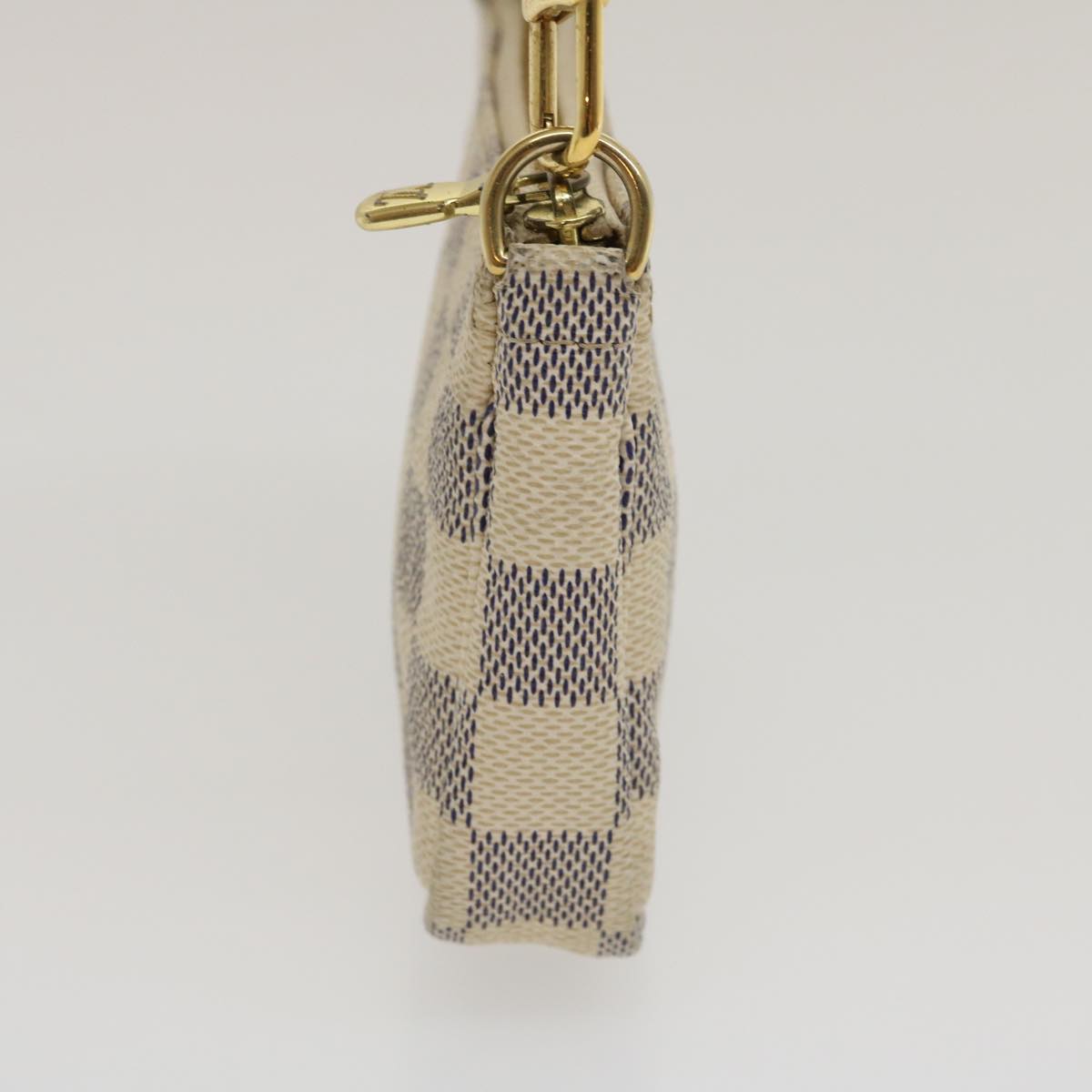 LOUIS VUITTON Damier Azur Mini Pochette Accessoires Pouch N58010 LV  hs1013
