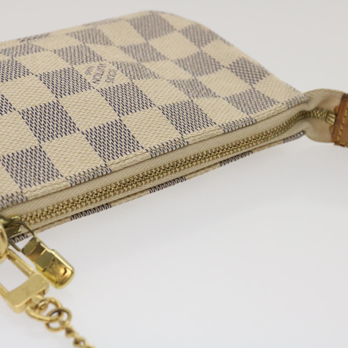 LOUIS VUITTON Damier Azur Mini Pochette Accessoires Pouch N58010 LV  hs1013