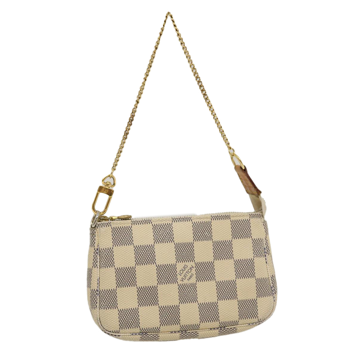 LOUIS VUITTON Damier Azur Mini Pochette Accessoires Pouch N58010 LV  hs1088