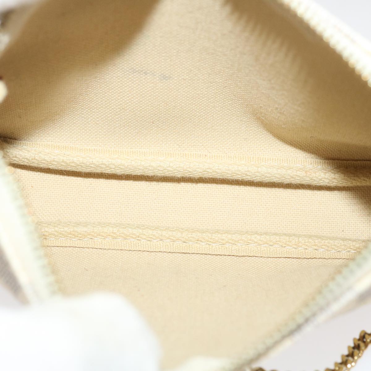 LOUIS VUITTON Damier Azur Mini Pochette Accessoires Pouch N58010 LV  hs1088