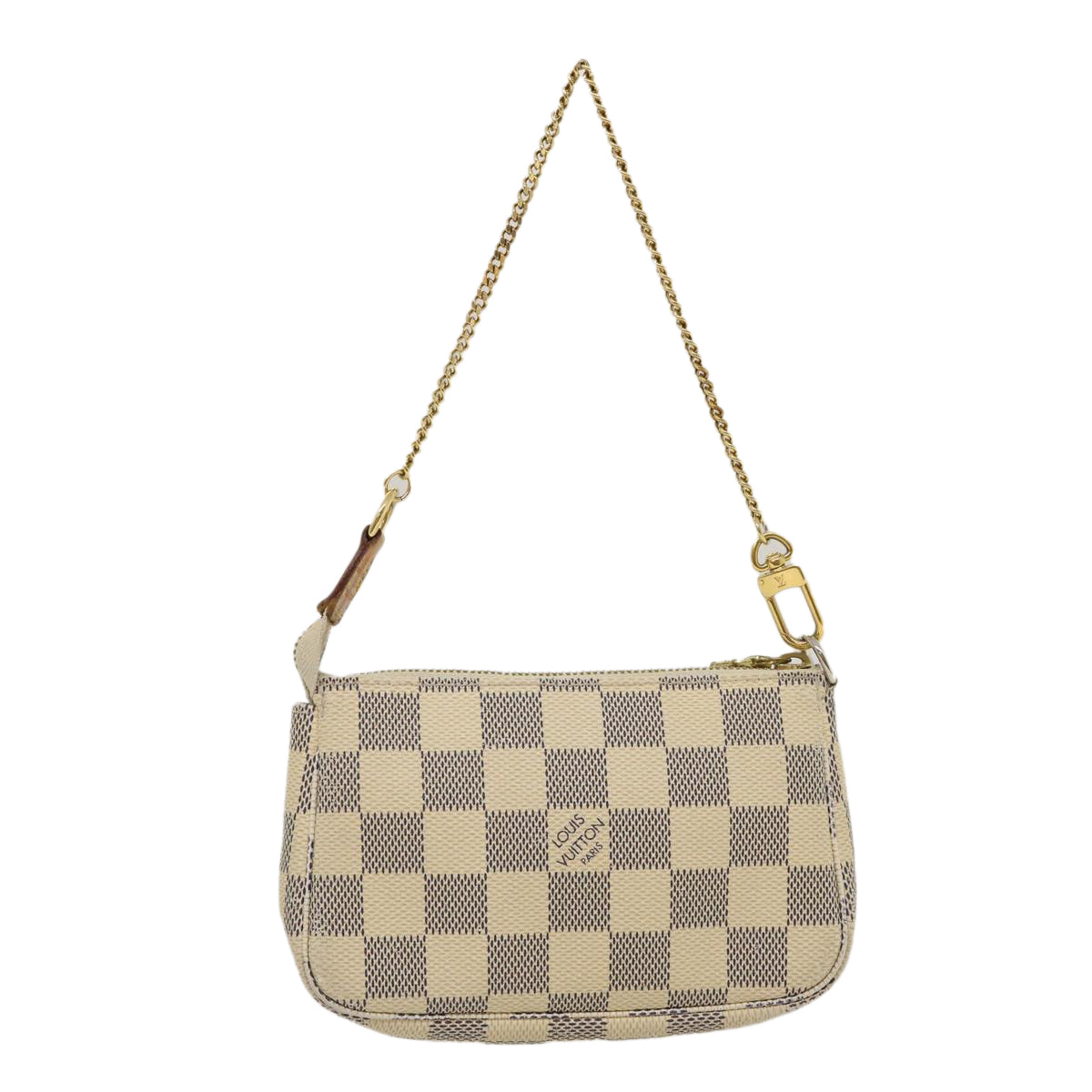 LOUIS VUITTON Damier Azur Mini Pochette Accessoires Pouch N58010 LV  hs1088