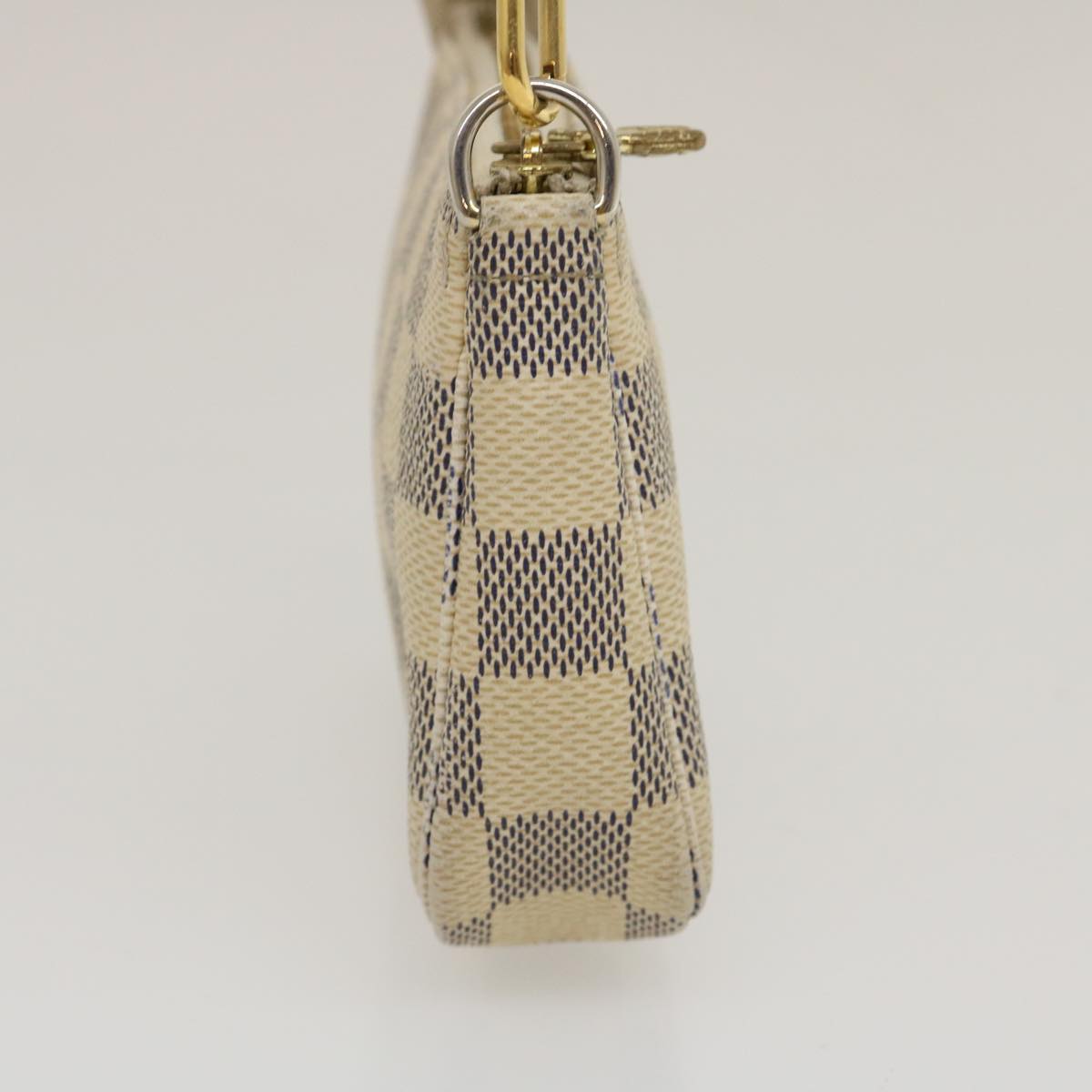 LOUIS VUITTON Damier Azur Mini Pochette Accessoires Pouch N58010 LV  hs1088