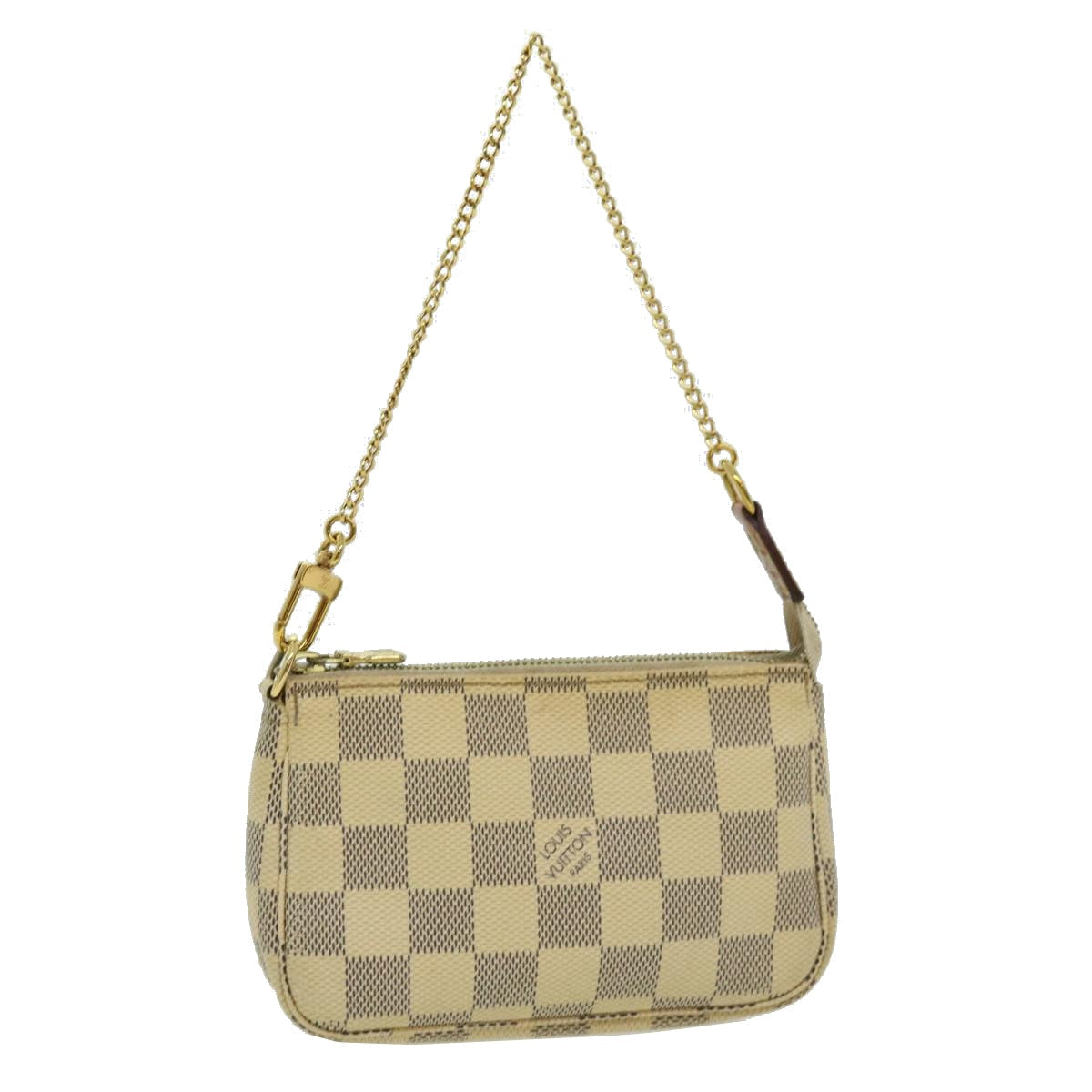 LOUIS VUITTON Damier Azur Mini Pochette Accessoires Pouch N58010 LV  hs1183