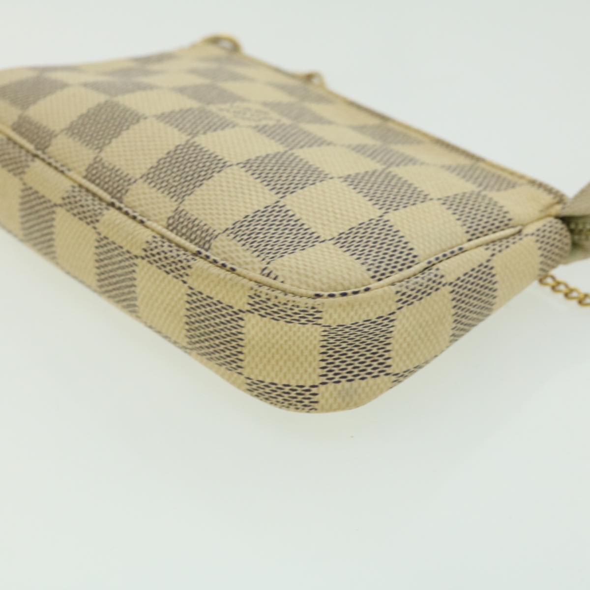 LOUIS VUITTON Damier Azur Mini Pochette Accessoires Pouch N58010 LV  hs1183