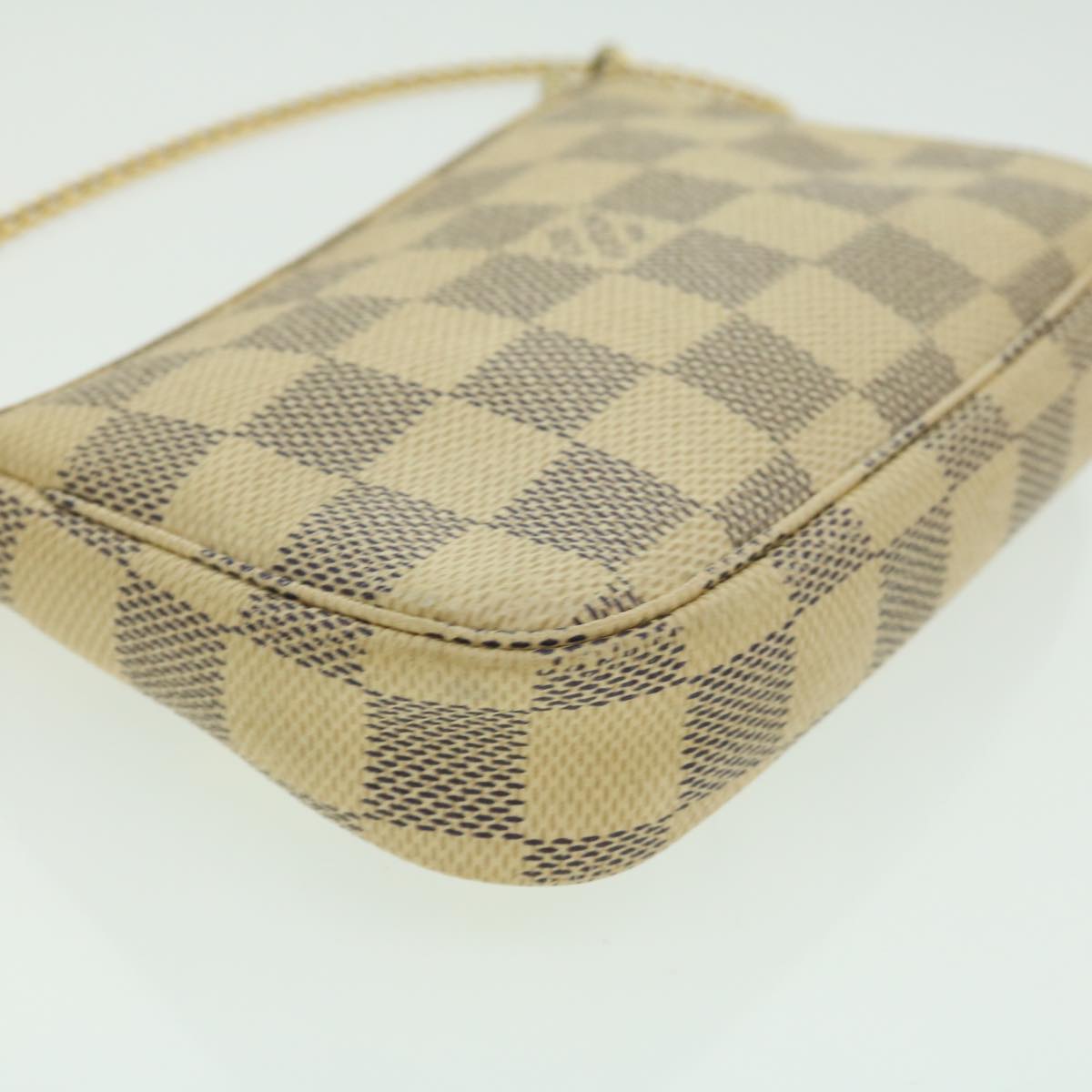 LOUIS VUITTON Damier Azur Mini Pochette Accessoires Pouch N58010 LV  hs1183