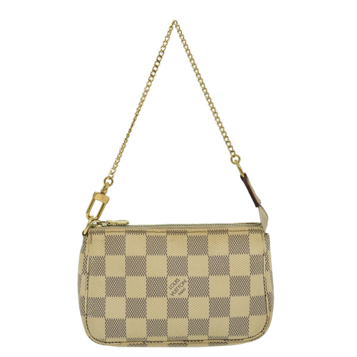 LOUIS VUITTON Damier Azur Mini Pochette Accessoires Pouch N58010 LV  hs1183