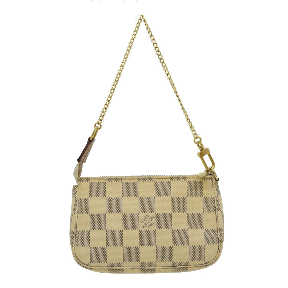 LOUIS VUITTON Damier Azur Mini Pochette Accessoires Pouch N58010 LV  hs1183