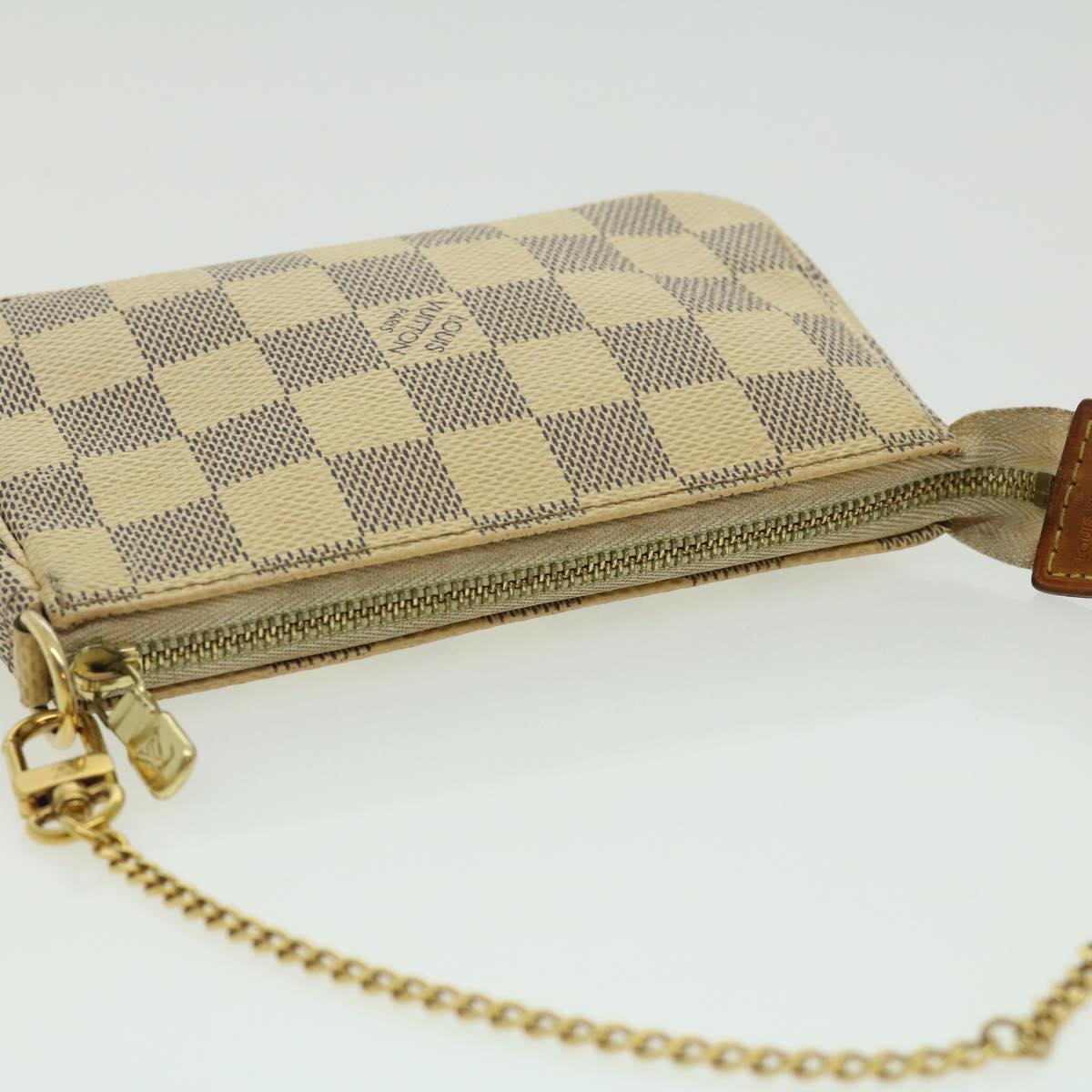 LOUIS VUITTON Damier Azur Mini Pochette Accessoires Pouch N58010 LV  hs1183