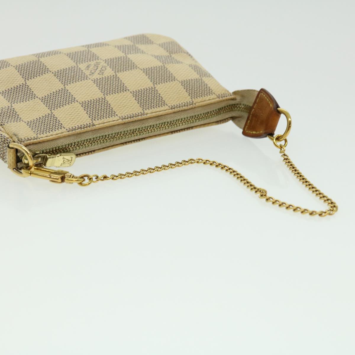LOUIS VUITTON Damier Azur Mini Pochette Accessoires Pouch N58010 LV  hs1183