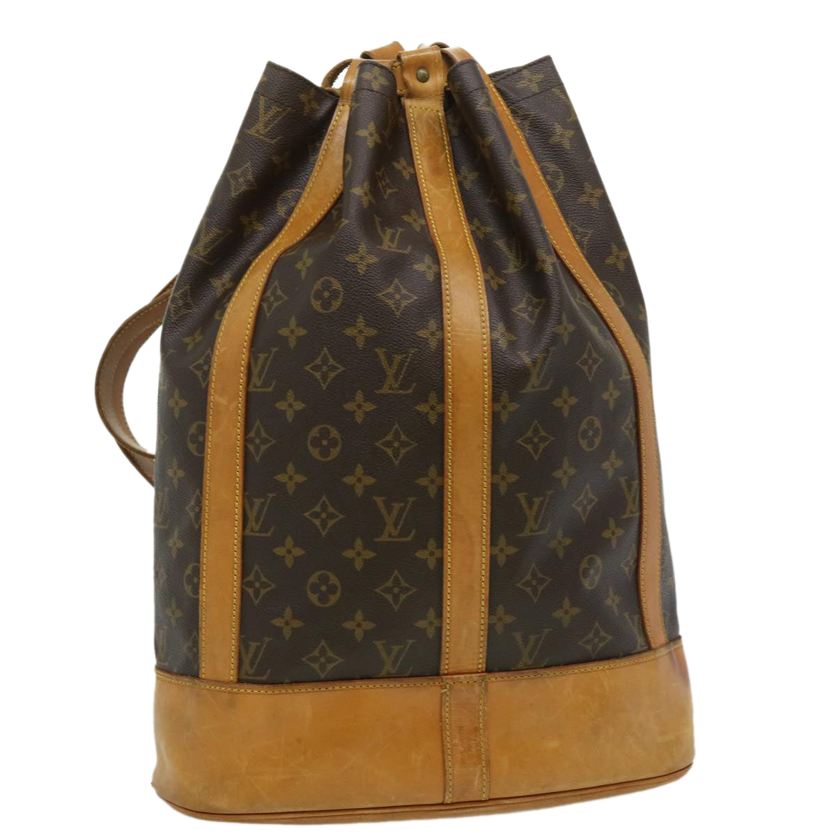 LOUIS VUITTON Monogram Randonnee GM Shoulder Bag M42244 LV hs1219
