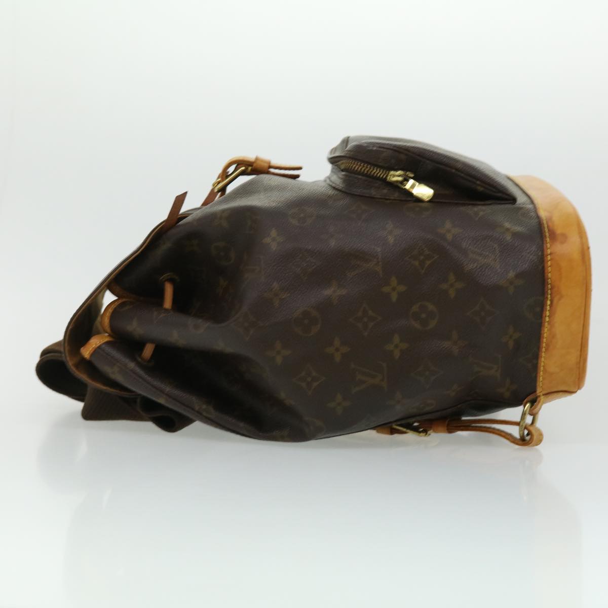LOUIS VUITTON Monogram Montsouris GM Backpack M51135 LV hs1220