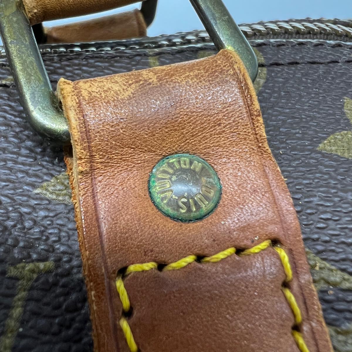 LOUIS VUITTON Monogram Keepall 50 Boston Bag M41426 LV hs1236