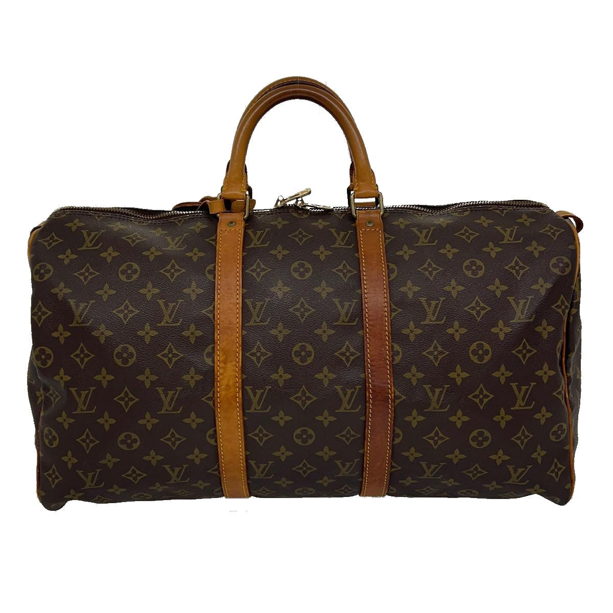 LOUIS VUITTON Monogram Keepall 50 Boston Bag M41426 LV hs1236