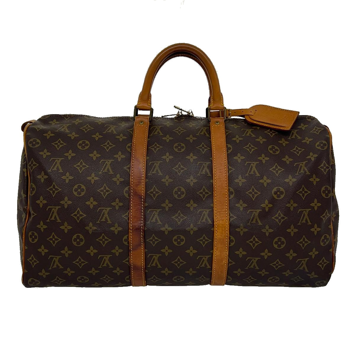 LOUIS VUITTON Monogram Keepall 50 Boston Bag M41426 LV hs1236