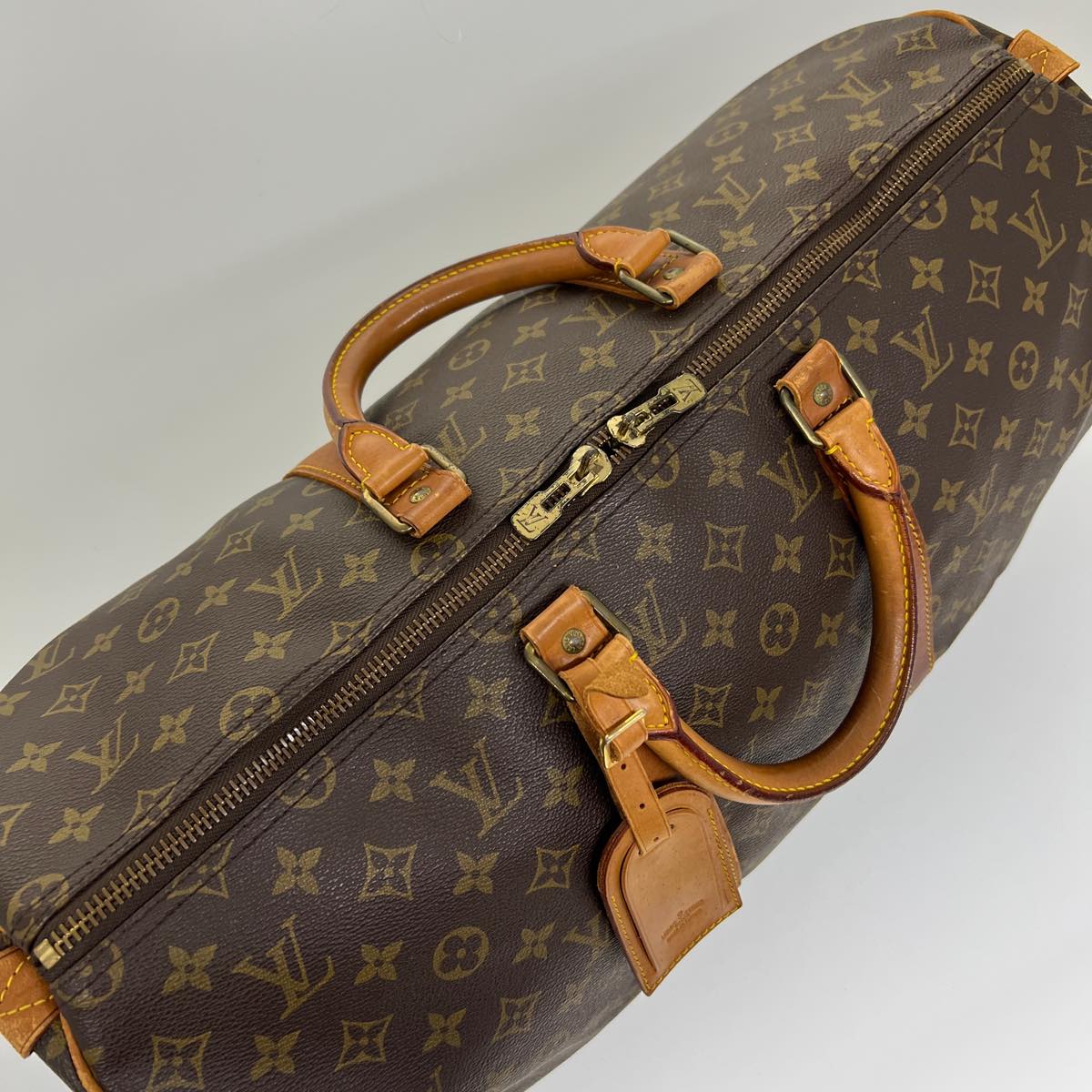 LOUIS VUITTON Monogram Keepall 50 Boston Bag M41426 LV hs1236