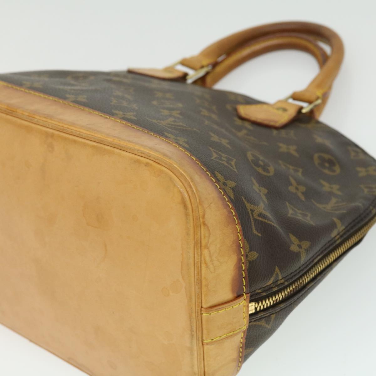 LOUIS VUITTON Monogram Alma Hand Bag M51130 LV hs1253