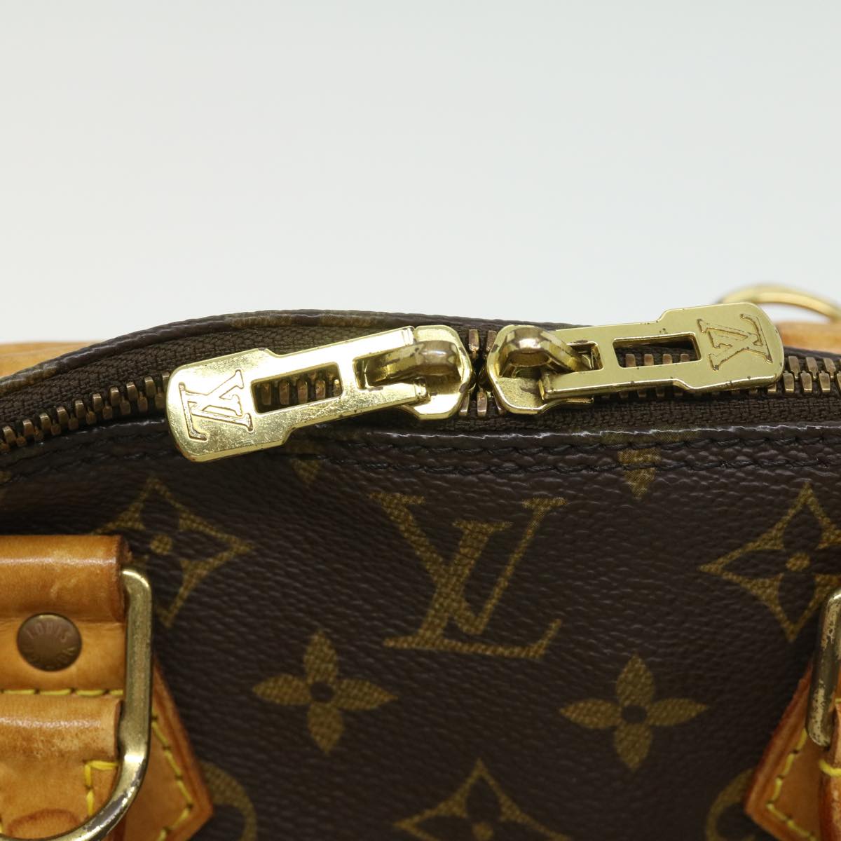 LOUIS VUITTON Monogram Alma Hand Bag M51130 LV hs1253