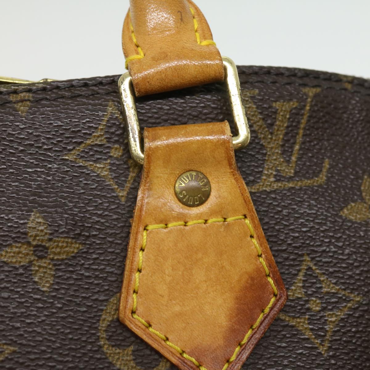 LOUIS VUITTON Monogram Alma Hand Bag M51130 LV hs1253