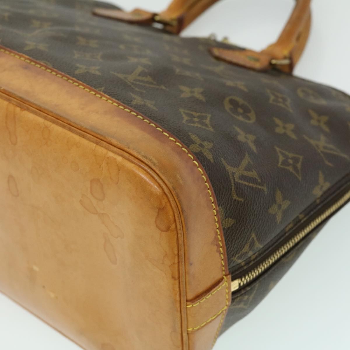 LOUIS VUITTON Monogram Alma Hand Bag M51130 LV hs1255
