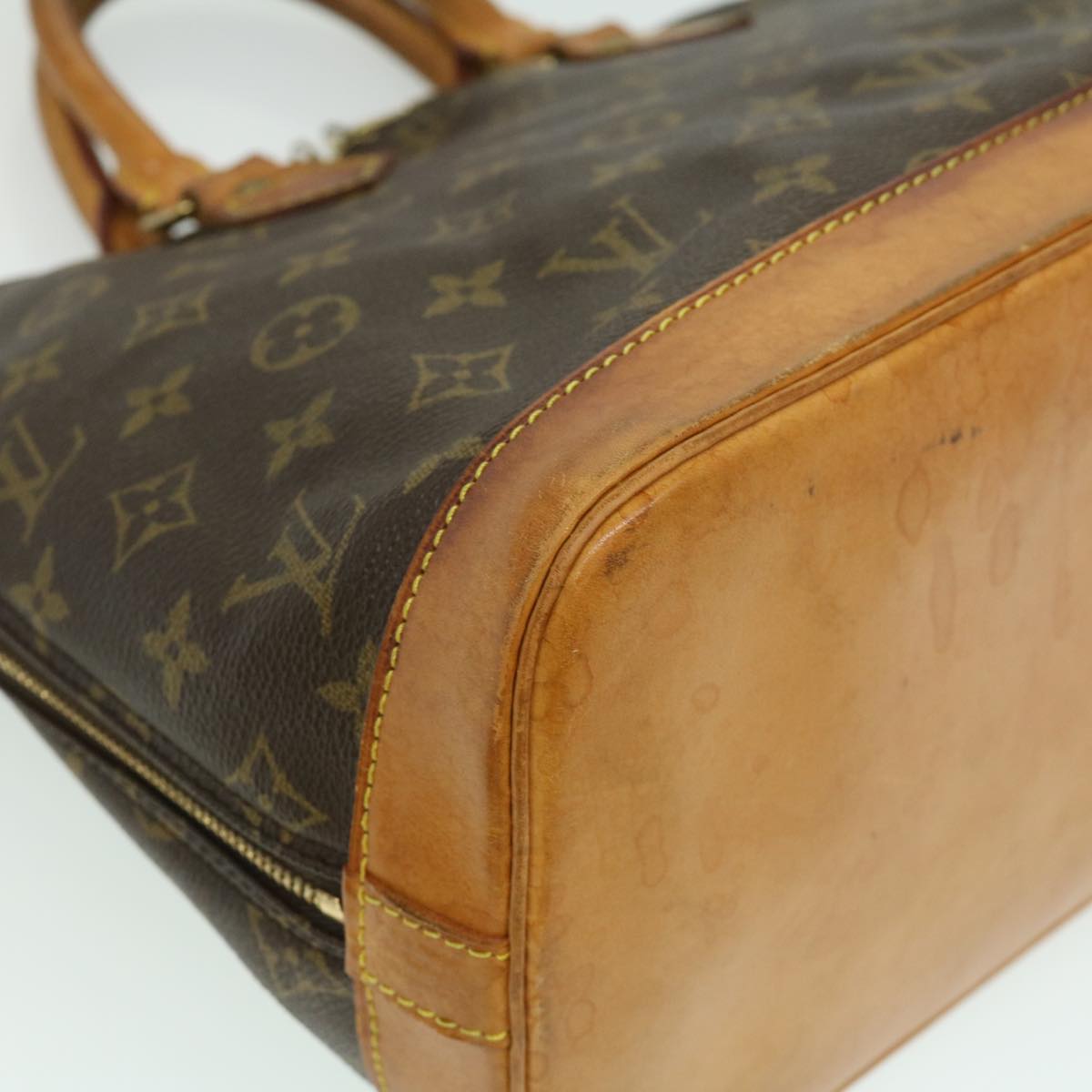 LOUIS VUITTON Monogram Alma Hand Bag M51130 LV hs1255