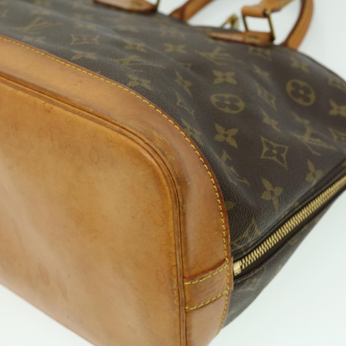 LOUIS VUITTON Monogram Alma Hand Bag M51130 LV hs1255