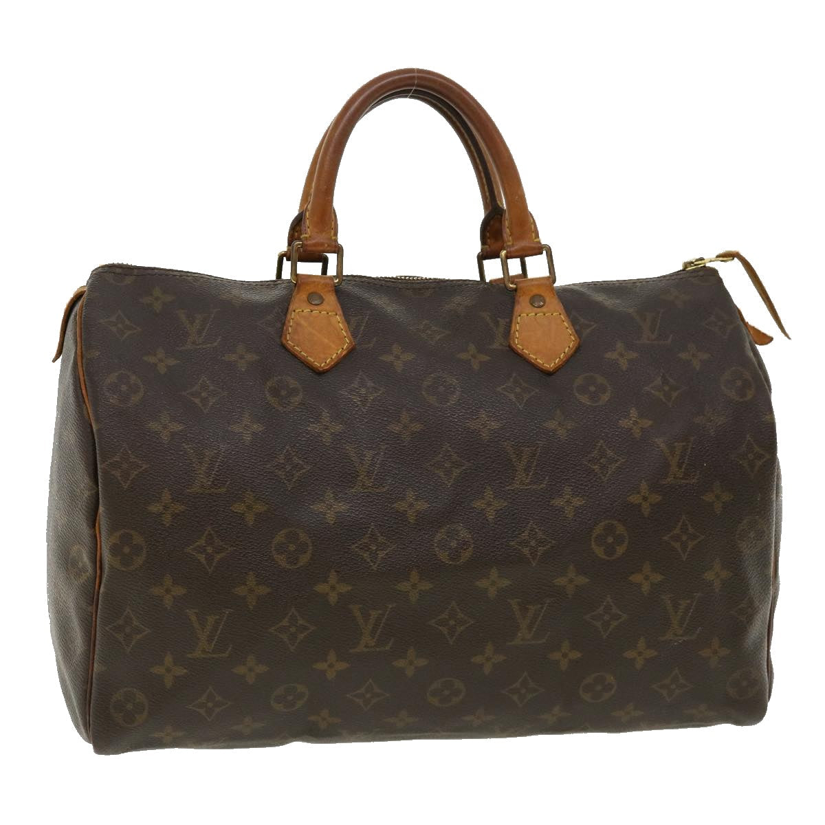 LOUIS VUITTON Monogram Speedy 35 Hand Bag M41524 LV hs1272