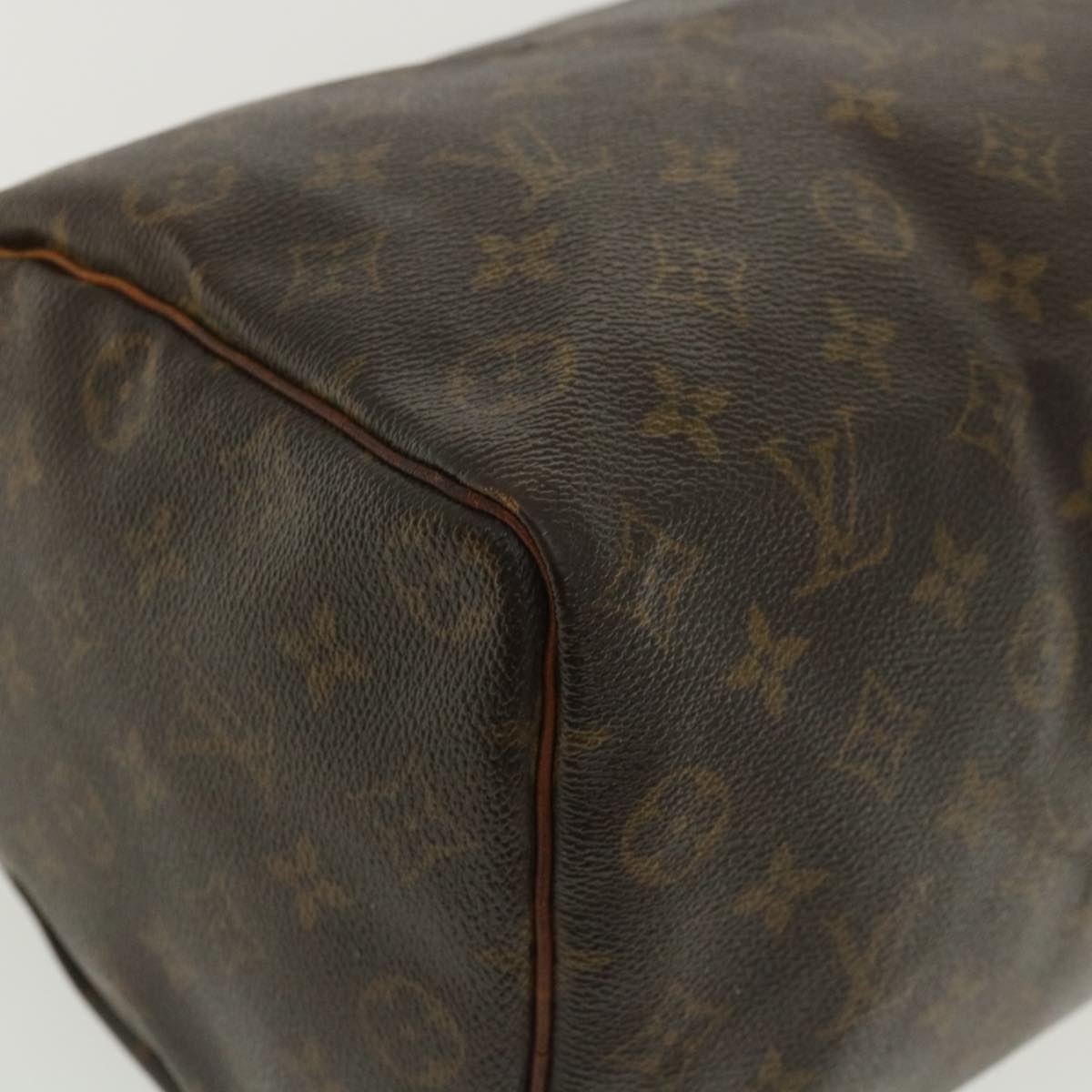 LOUIS VUITTON Monogram Speedy 35 Hand Bag M41524 LV hs1272