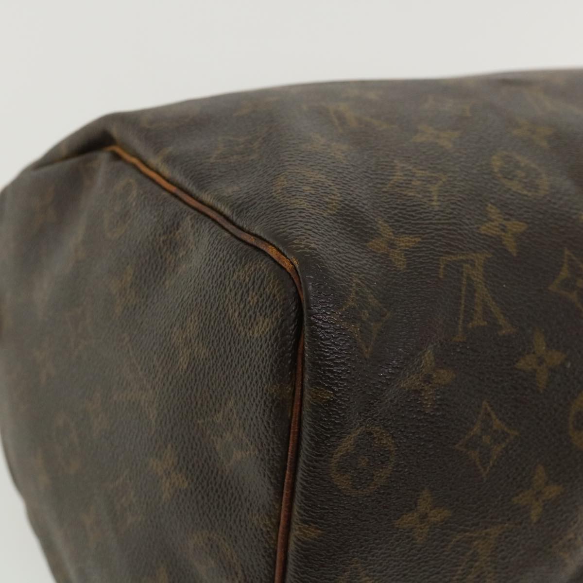 LOUIS VUITTON Monogram Speedy 35 Hand Bag M41524 LV hs1272
