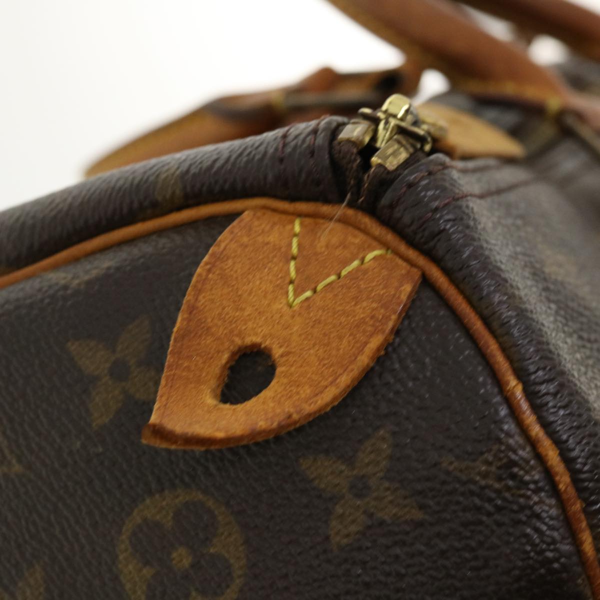 LOUIS VUITTON Monogram Speedy 35 Hand Bag M41524 LV hs1272