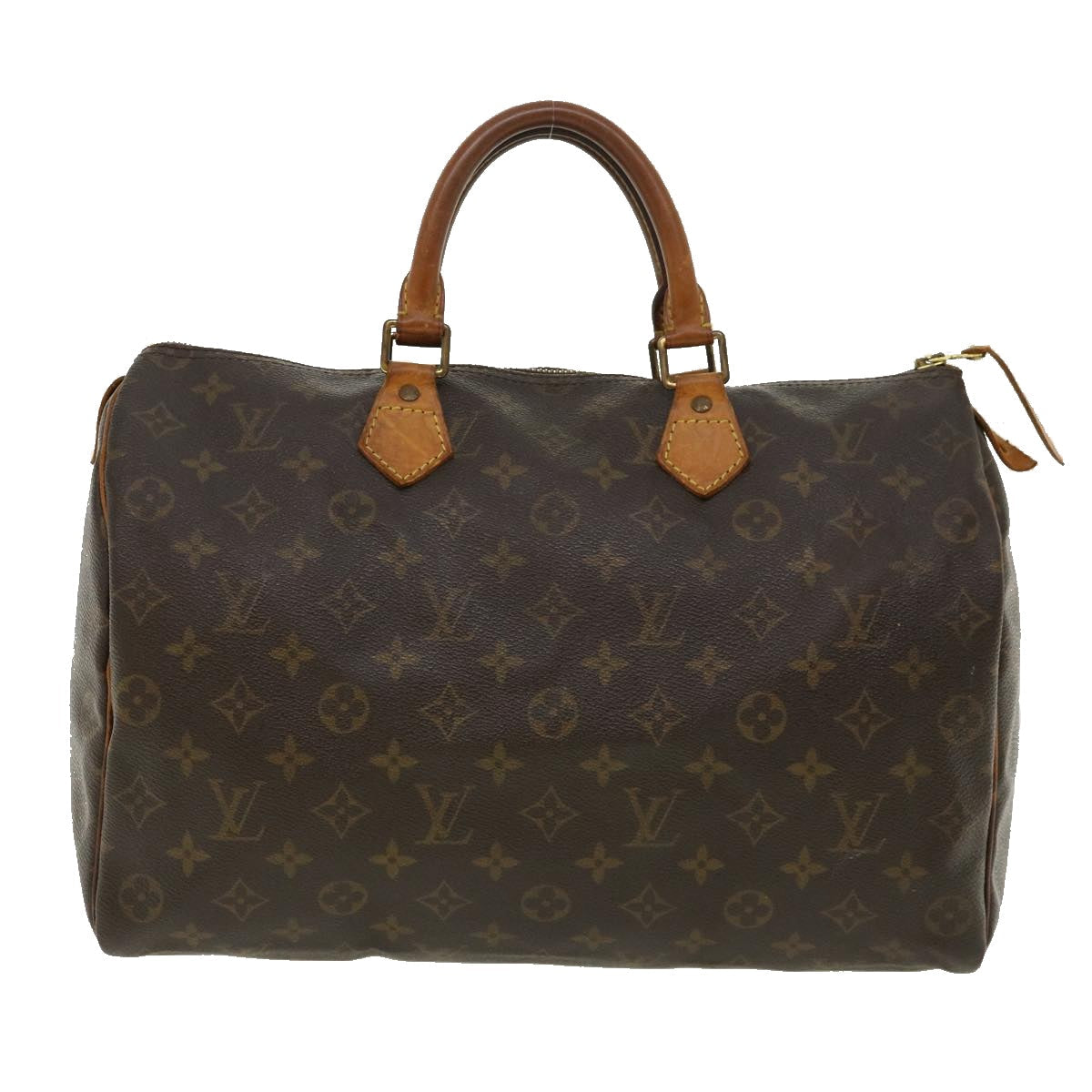 LOUIS VUITTON Monogram Speedy 35 Hand Bag M41524 LV hs1272