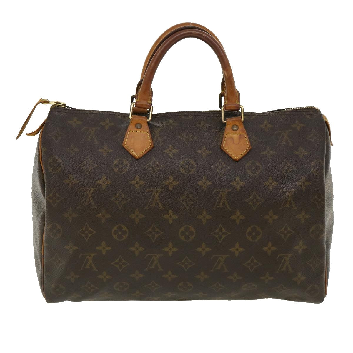 LOUIS VUITTON Monogram Speedy 35 Hand Bag M41524 LV hs1272