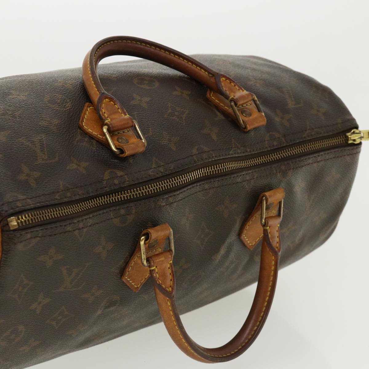 LOUIS VUITTON Monogram Speedy 35 Hand Bag M41524 LV hs1272
