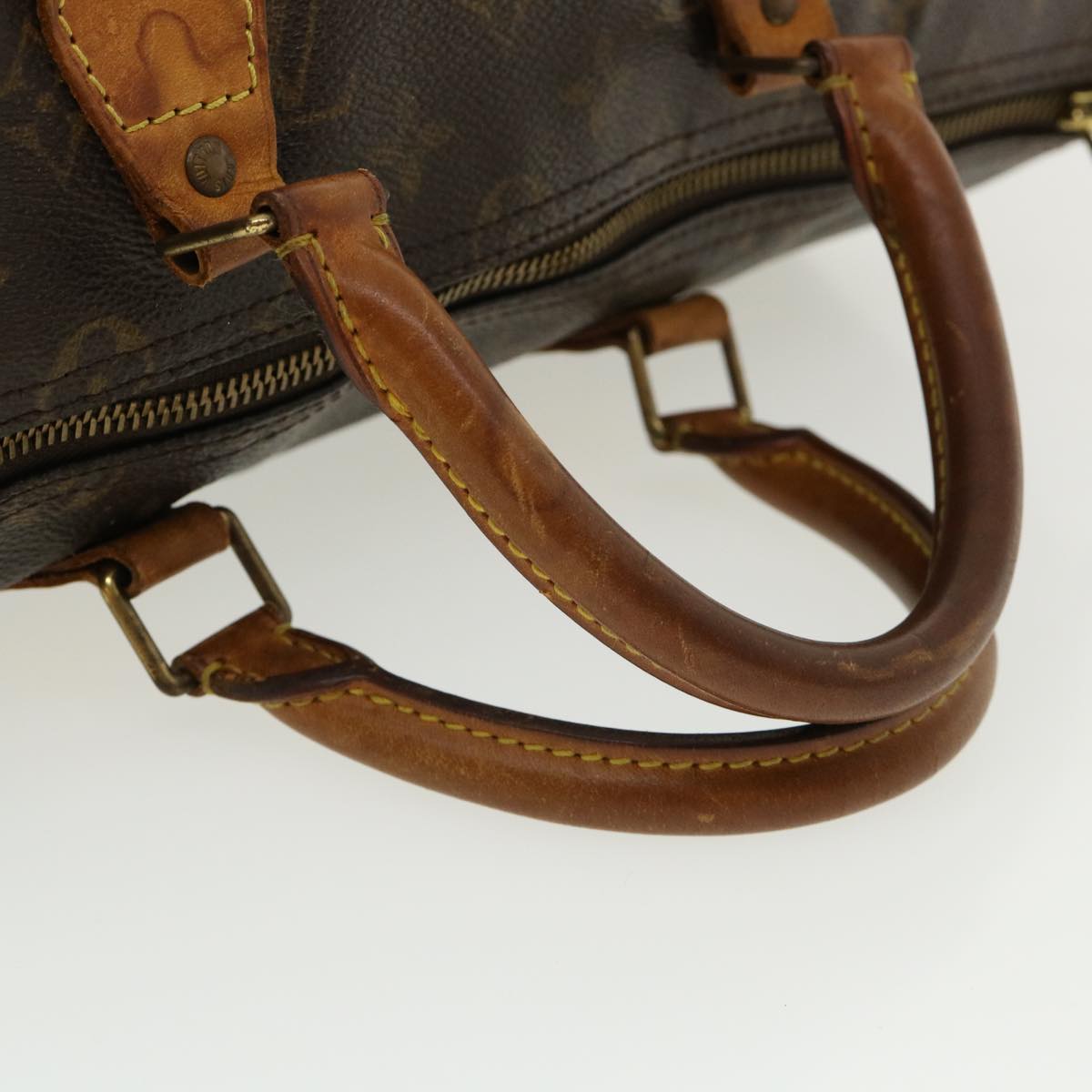 LOUIS VUITTON Monogram Speedy 35 Hand Bag M41524 LV hs1272