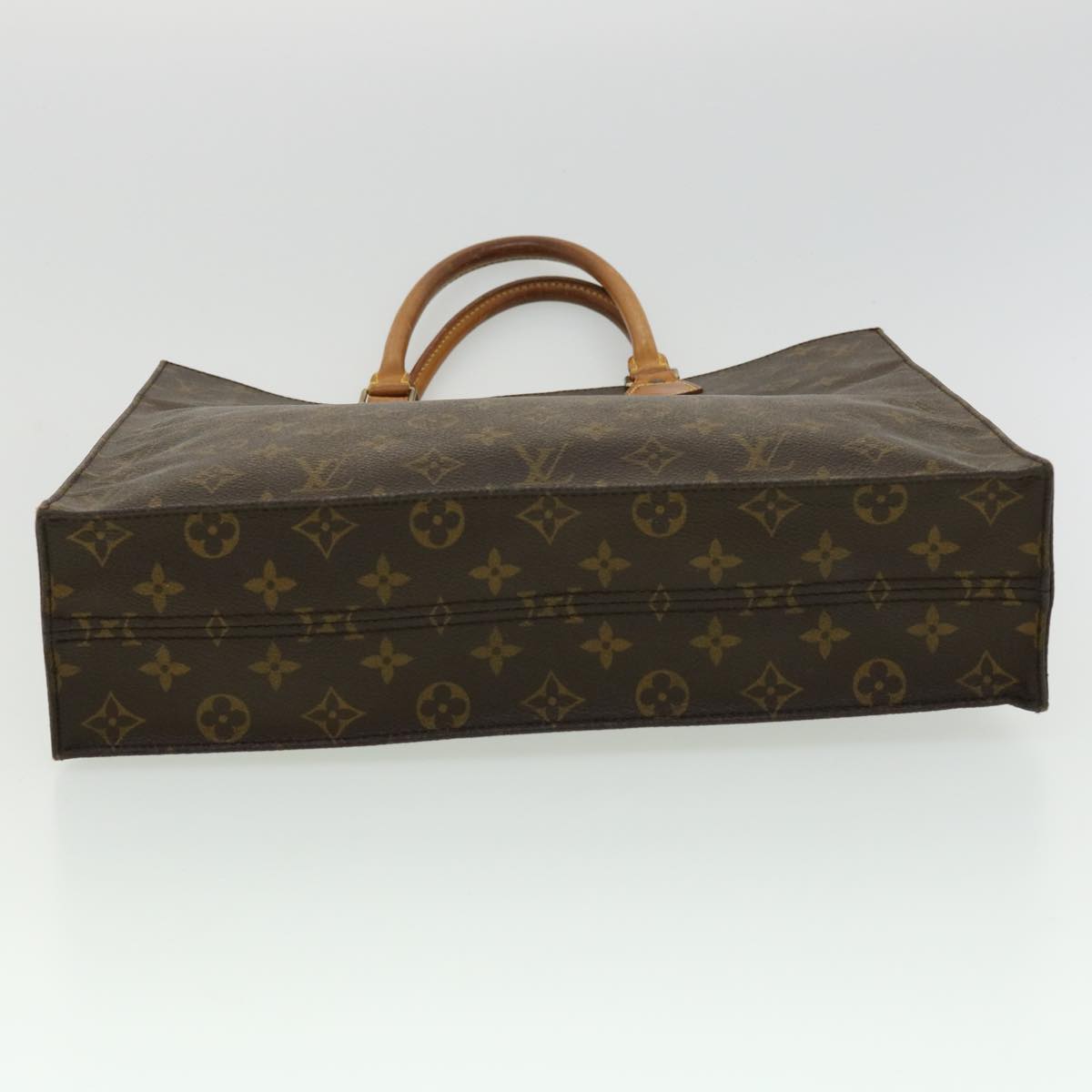 LOUIS VUITTON Monogram Sac Plat Hand Bag M51140 LV hs1287